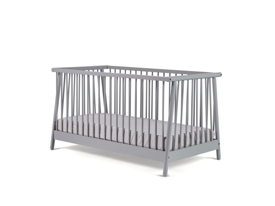 Stribbo Shuma meegroeiledikant 70x140 - medium soft grey