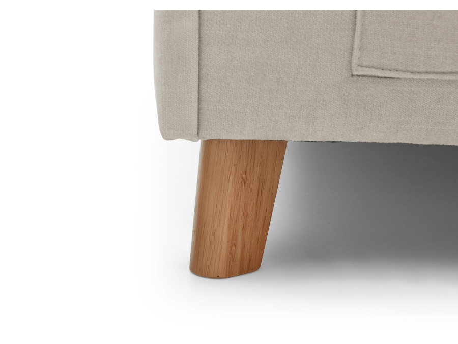 Meise Möbel Kofferbed met rugleuning Fun - 90x200 - Beige - Afbeelding 4
