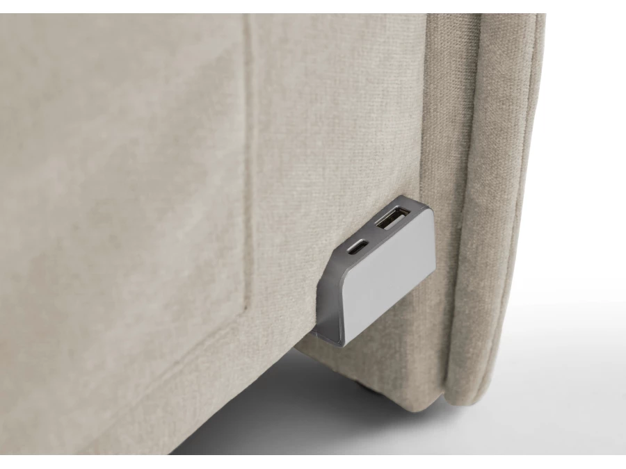 Meise Möbel eenpersoonsbed Fun - 90x200 - Beige - Afbeelding 5