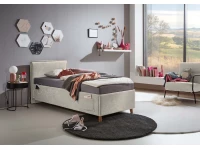 Meise Möbel eenpersoonsbed Fun - 90x200 - Beige - Afbeelding 7