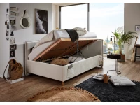 Meise Möbel Kofferbed met rugleuning Fun - 120x200 - Beige - Afbeelding 7