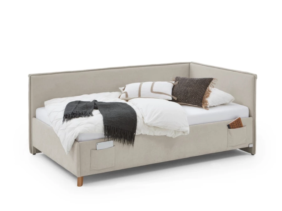 Meise Möbel twijfelaar met rugleuning Fun - 140x200 - Beige