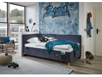 Meise Möbel Kofferbed met rugleuning Fun - 140x200 - Blauw - Afbeelding 6