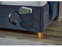 Meise Möbel Kofferbed met rugleuning Fun - 140x200 - Blauw - Afbeelding 5