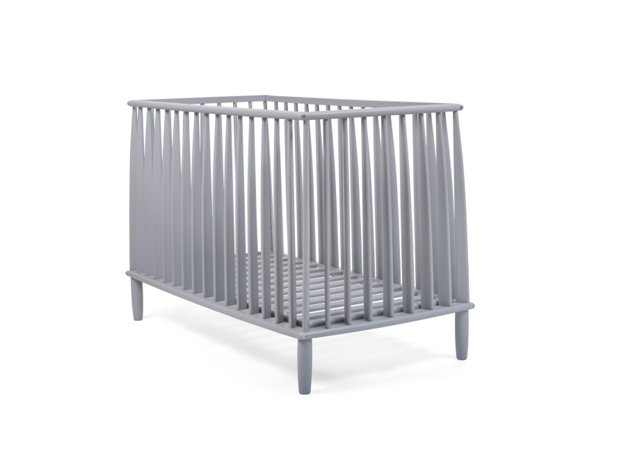 Stribbo Kiddo ledikant 60x120 - medium soft grey