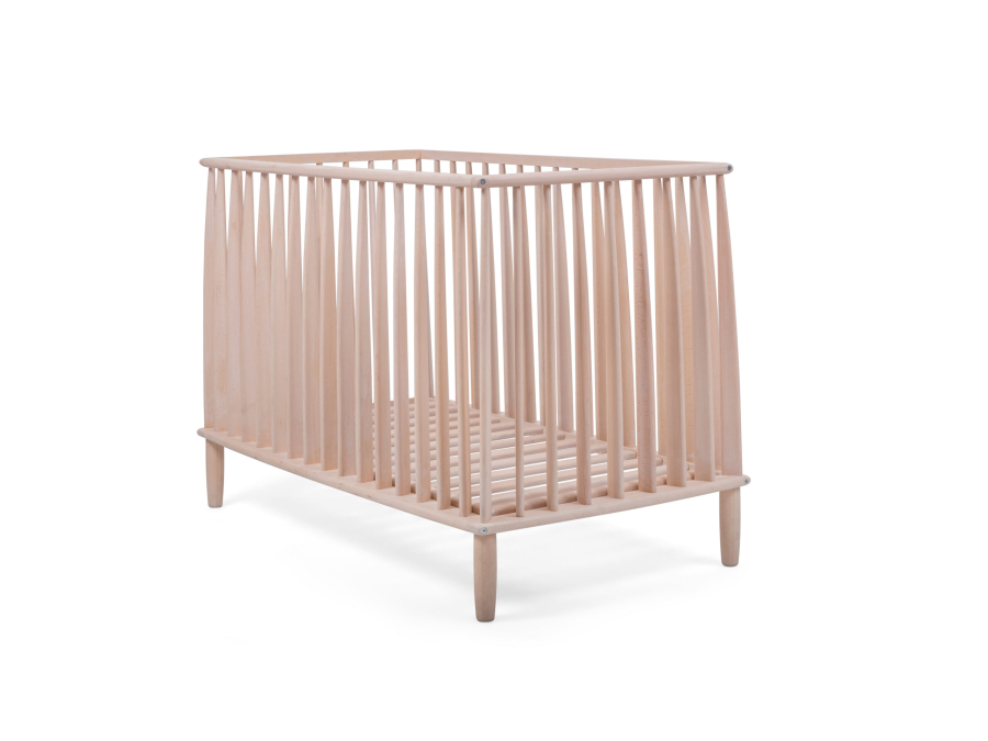 Stribbo Kiddo ledikant 60x120 - naturel beuken