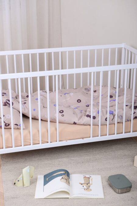 Stribbo Klasik meegroeiledikant 70x140 - wit - Afbeelding 9