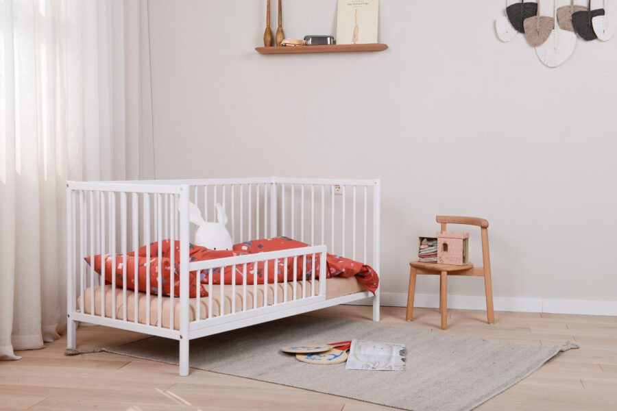 Stribbo Klasik meegroeiledikant 70x140 - wit - Afbeelding 10