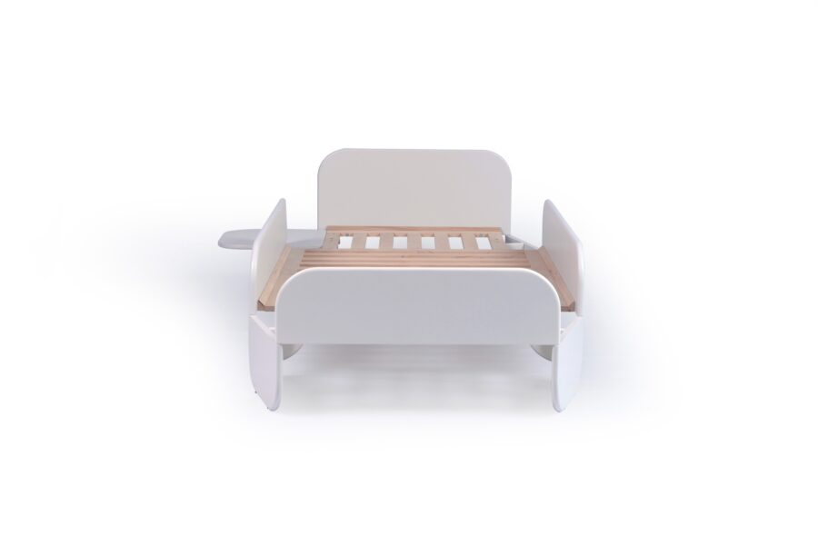 Stribbo Pinno bed 90x200 - wit - Afbeelding 3