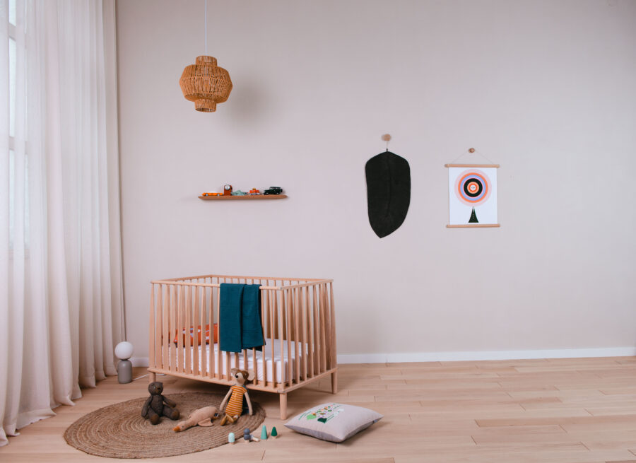 Stribbo Kiddo ledikant 60x120 - naturel beuken - Afbeelding 7