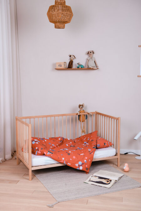 Stribbo Klasik meegroeiledikant 70x140 - naturel beuken - Afbeelding 9