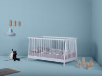 Stribbo Shuma meegroeiledikant 70x140 - soft white - Afbeelding 6