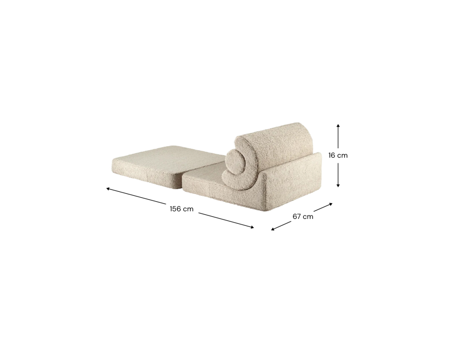 WigiWama flipster - Biscuit - Afbeelding 4