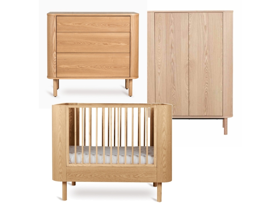 Quax Yume 3-delige babykamer - natural ash