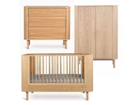 Quax Yume 3-delige meegroeikamer - natural ash