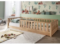 Infanskids Fenna vloerbed 90x200 - massief eiken - Afbeelding 3