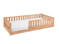 Infanskids Fenna vloerbed 90x200 - massief eiken