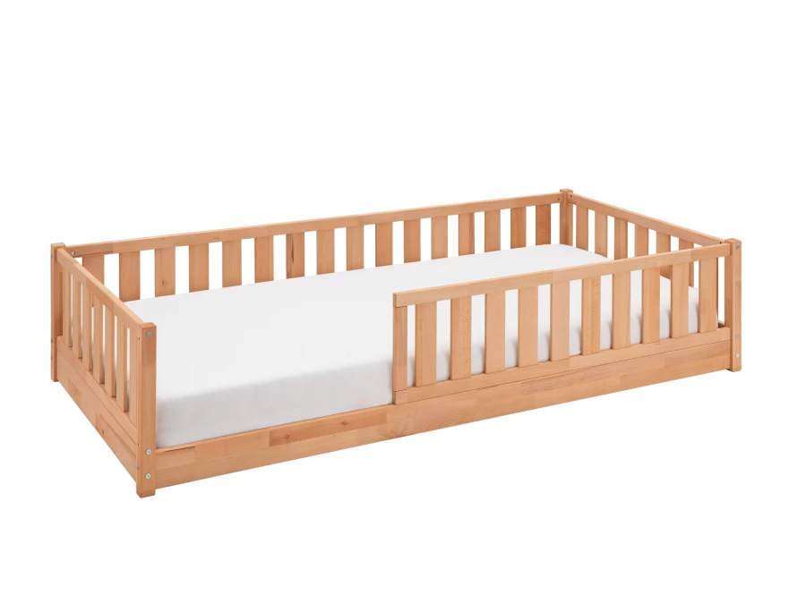 Infanskids Fenna vloerbed 90x200 - massief beuken