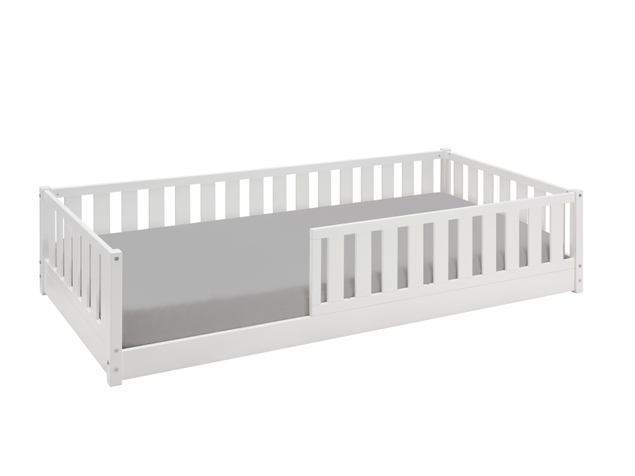 Infanskids Fenna vloerbed 120x200 - wit gelakt