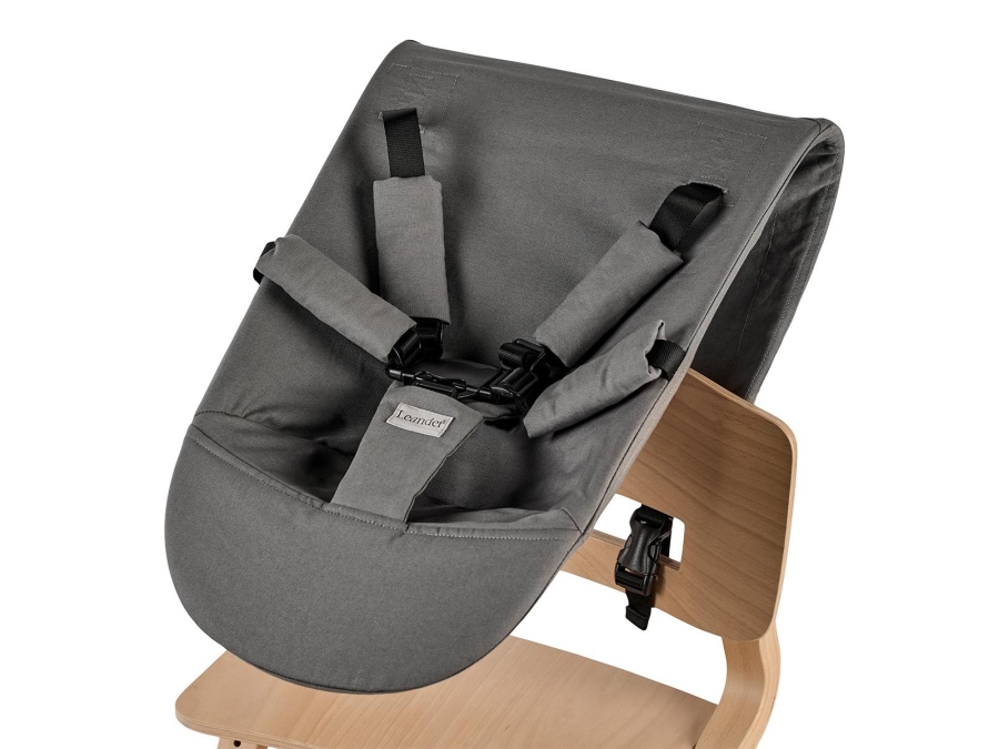 Leander newborn seat meegroeistoel - Cool Grey