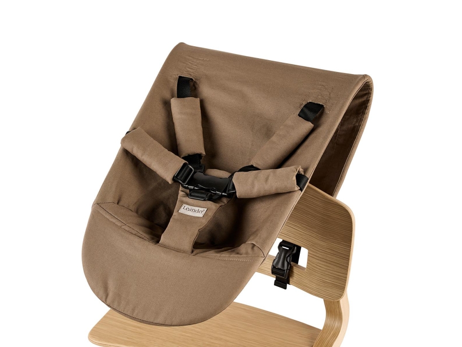 Leander newborn seat meegroeistoel - Mocca