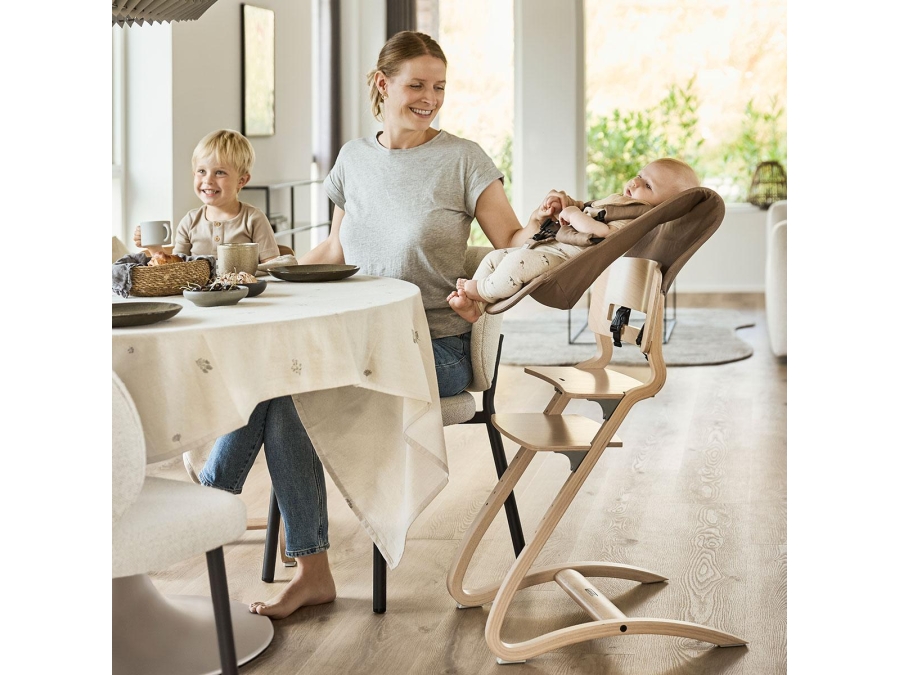 Leander newborn seat meegroeistoel - Mocca - Afbeelding 4