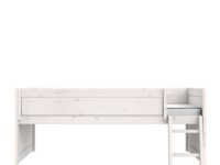 Lifetime Original kajuitbed met trapje 120x200 - whitewash - Afbeelding 3