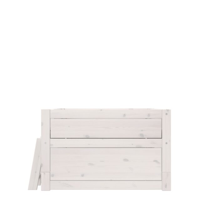 Lifetime Original kajuitbed met trapje 120x200 - whitewash - Afbeelding 4