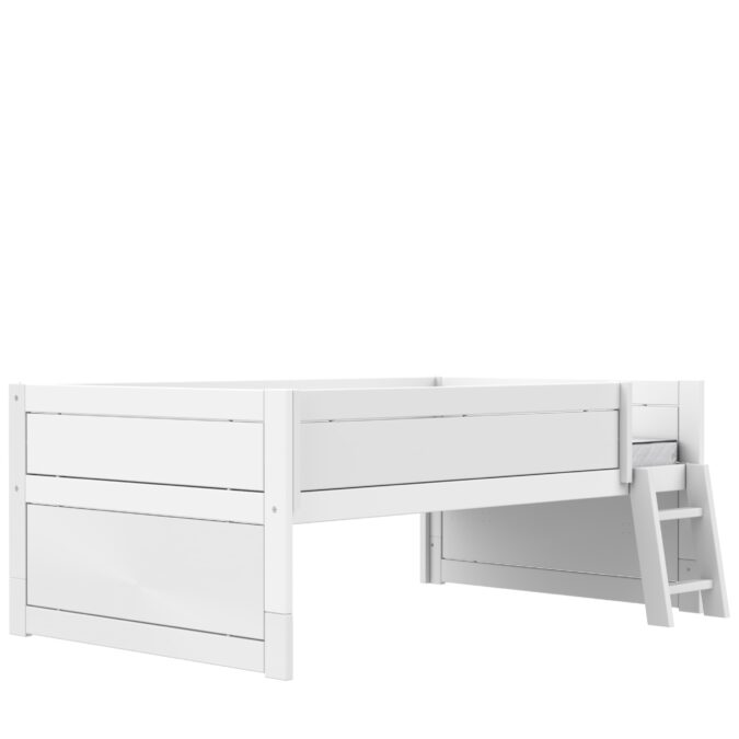 Lifetime Original kajuitbed met trapje 120x200 - wit - Afbeelding 2