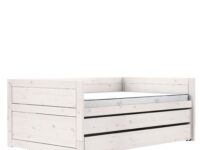 Lifetime Original kajuitbed met logeerbed en bedlade 120x200 - whitewash - Afbeelding 2