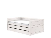 Lifetime Original kajuitbed met logeerbed en bedlade 120x200 - whitewash