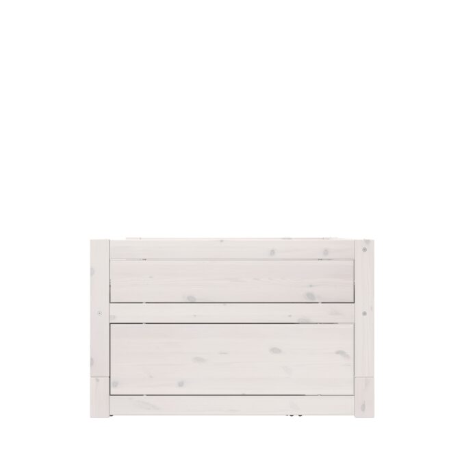 Lifetime Original kajuitbed met logeerbed en bedlade 120x200 - whitewash - Afbeelding 4