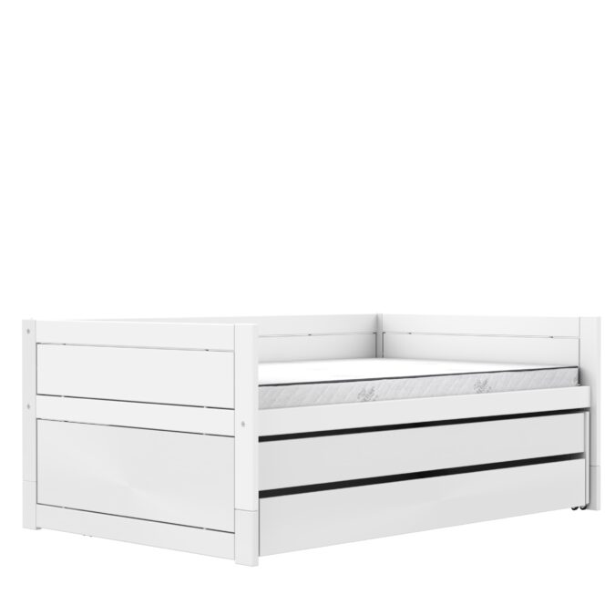 Lifetime Original kajuitbed met logeerbed en bedlade 120x200 - wit - Afbeelding 2