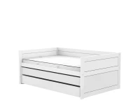 Lifetime Original kajuitbed met logeerbed en bedlade 120x200 - wit
