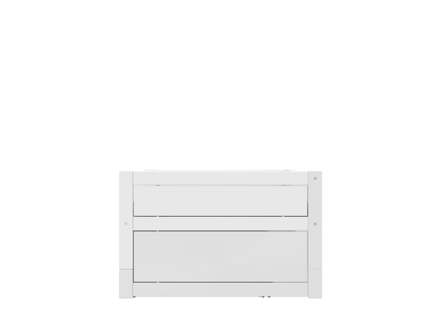 Lifetime Original kajuitbed met kastjes 120x200 - whitewash
