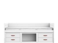 Lifetime Original kajuitbed met kastjes 120x200 - wit - Afbeelding 3