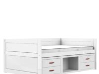 Lifetime Original kajuitbed met kastjes 120x200 - wit - Afbeelding 2