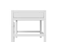 Lifetime Original halfhoogslaper 120x200 - wit - Afbeelding 4