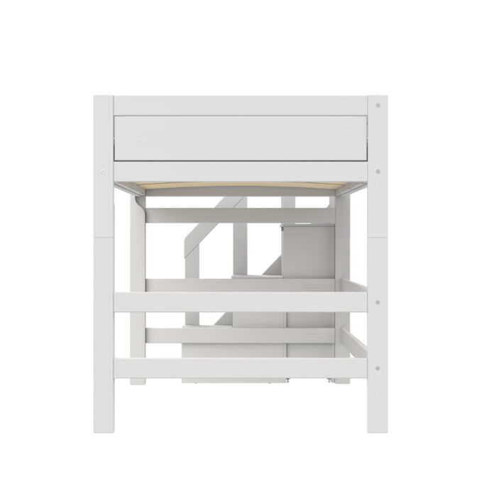 Lifetime Original 152H hoogslaper met trapkast 120x200 - wit - Afbeelding 4