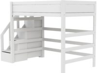 Lifetime Original 177H hoogslaper met trapkast 120x200 - wit - Afbeelding 3