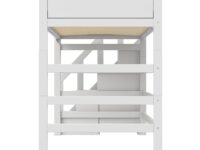 Lifetime Original 177H hoogslaper met trapkast 120x200 - wit - Afbeelding 4