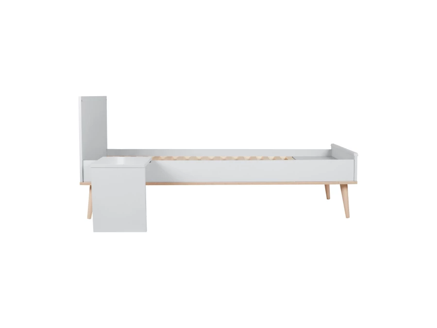 Quax Flow junior conversiekit 70x140 > 70x170 White - Afbeelding 3