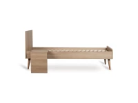 Quax Flow junior conversiekit 70x140 > 70x170 Honey Ash - Afbeelding 2