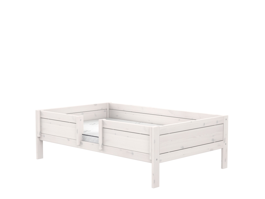 Lifetime Original bedbank met uitvalbeschermers 120x200 - whitewash