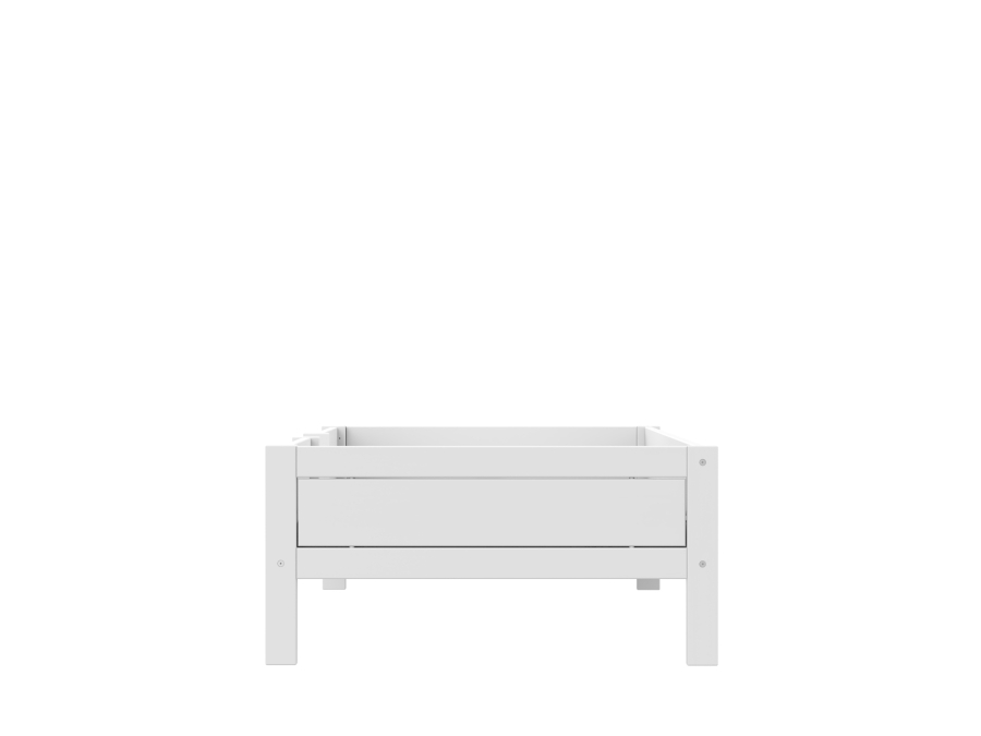 Lifetime Original bedbank met uitvalbeschermers 120x200 - wit - Afbeelding 4