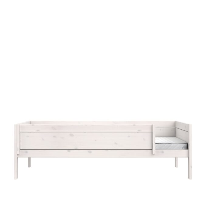 Lifetime Original bedbank met 3/4 uitvalbeschermer 120x200 - whitewash - Afbeelding 3