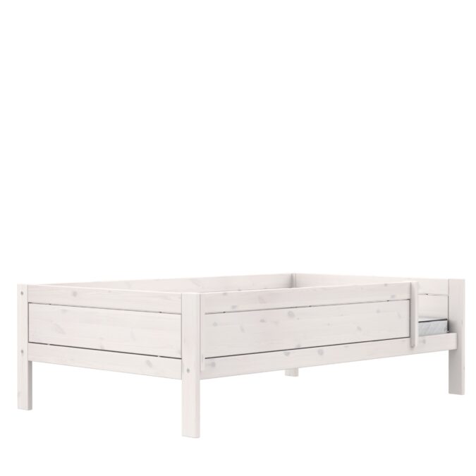 Lifetime Original bedbank met 3/4 uitvalbeschermer 120x200 - whitewash - Afbeelding 2