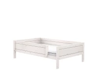 Lifetime Original bedbank met 3/4 uitvalbeschermer 120x200 - whitewash