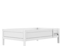 Lifetime Original bedbank met 3/4 uitvalbeschermer 120x200 - wit - Afbeelding 2