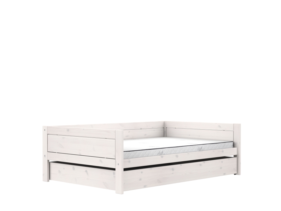 Lifetime Original bedbank met lade 120x200 - whitewash